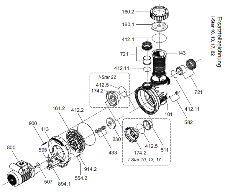 Gewindering für I-Star