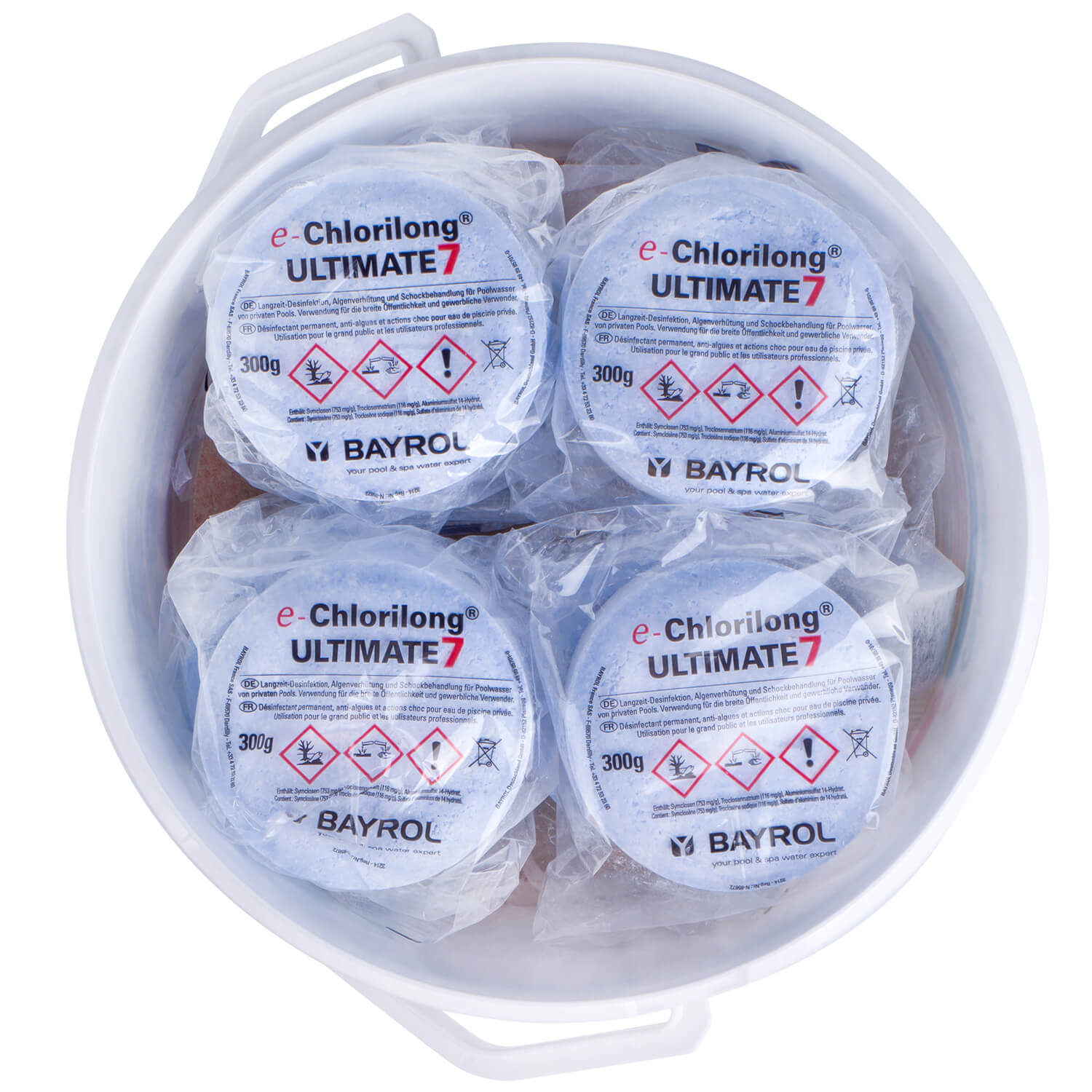 E-Bayrol Chlorilong ULTIMATE 7 4,8 kg, speziell verpackt für Onlinehandel