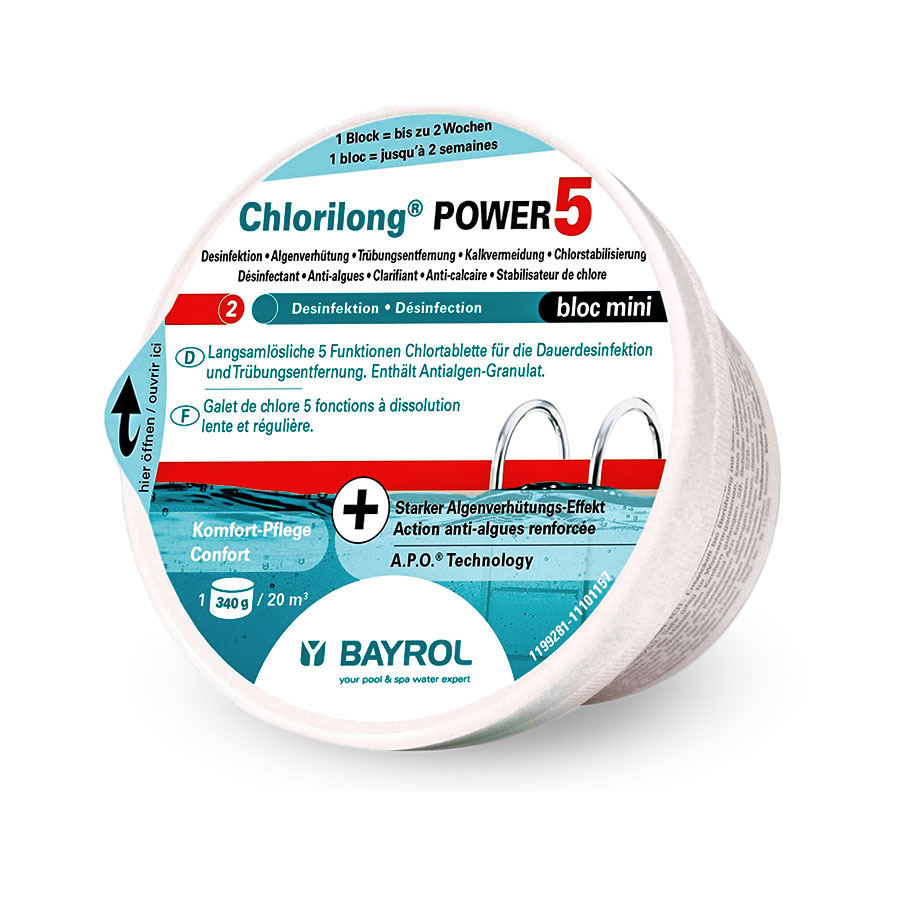 Bayrol Chlorilong-Power5 Bloc Mini 0,34 kg