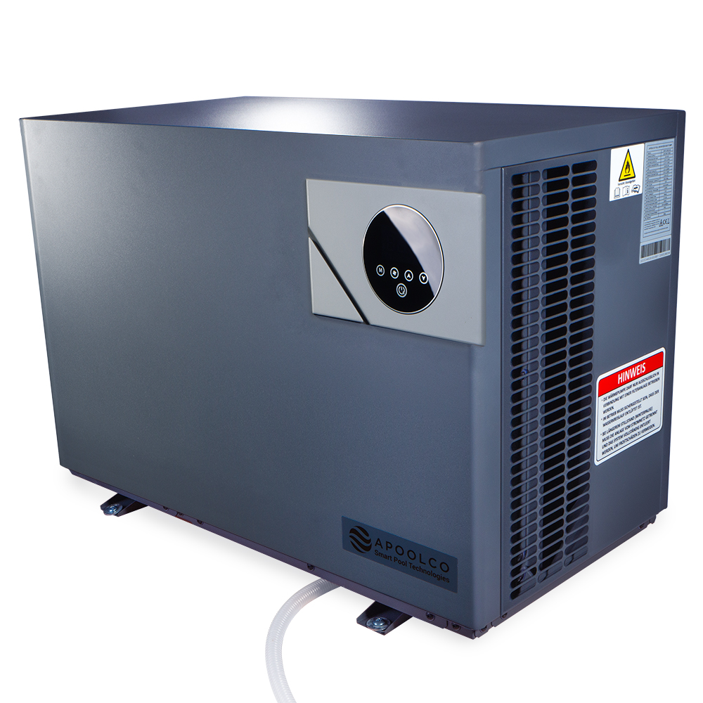 Full Inverter Wärmepumpe Apoolco SILENT Heat, 15kW, bis 70m³, ASPT-150SD